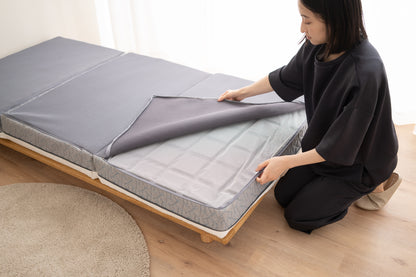 EMOOR PREMIUM Dreifach Gefaltete Matratze im Japanischen Futon-Stil