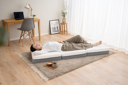 EMOOR PREMIUM Dreifach Gefaltete Matratze im Japanischen Futon-Stil